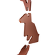 Illustration for article titled IKEA sells a chocolate Easter bunny—assembly required em/em